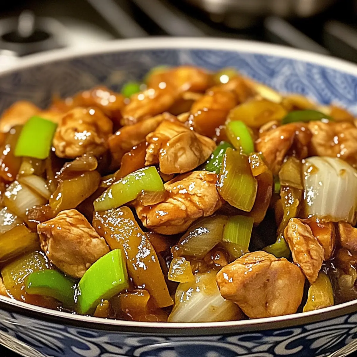 Colorful Chinese Chicken Cabbage Stirfry in Just 30 Minutes