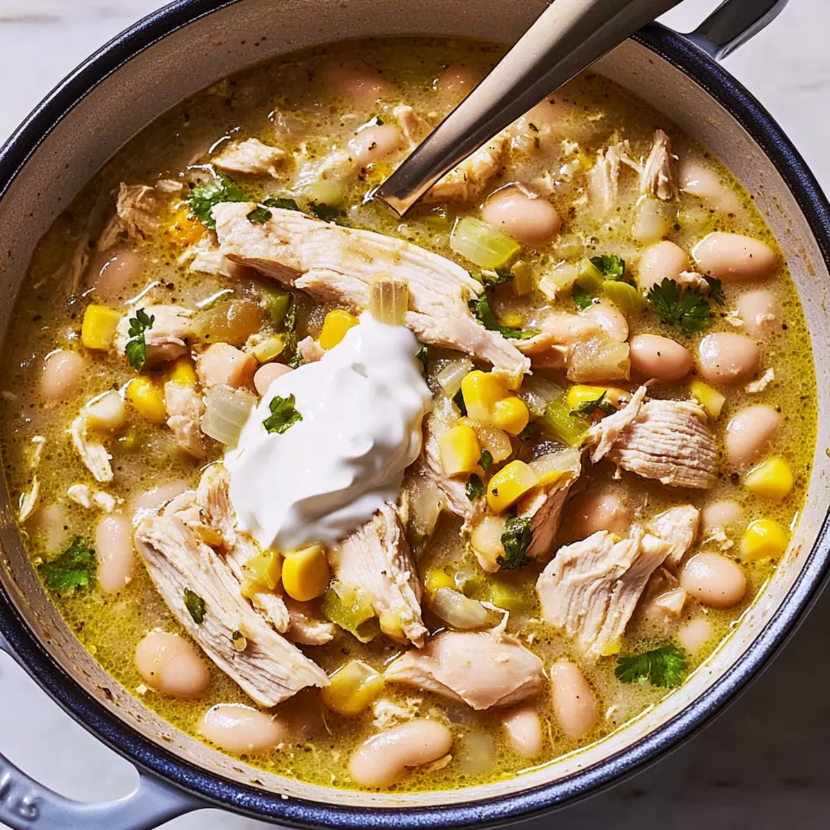 Hearty White Chicken Chili: Cozy Comfort in Every Bite