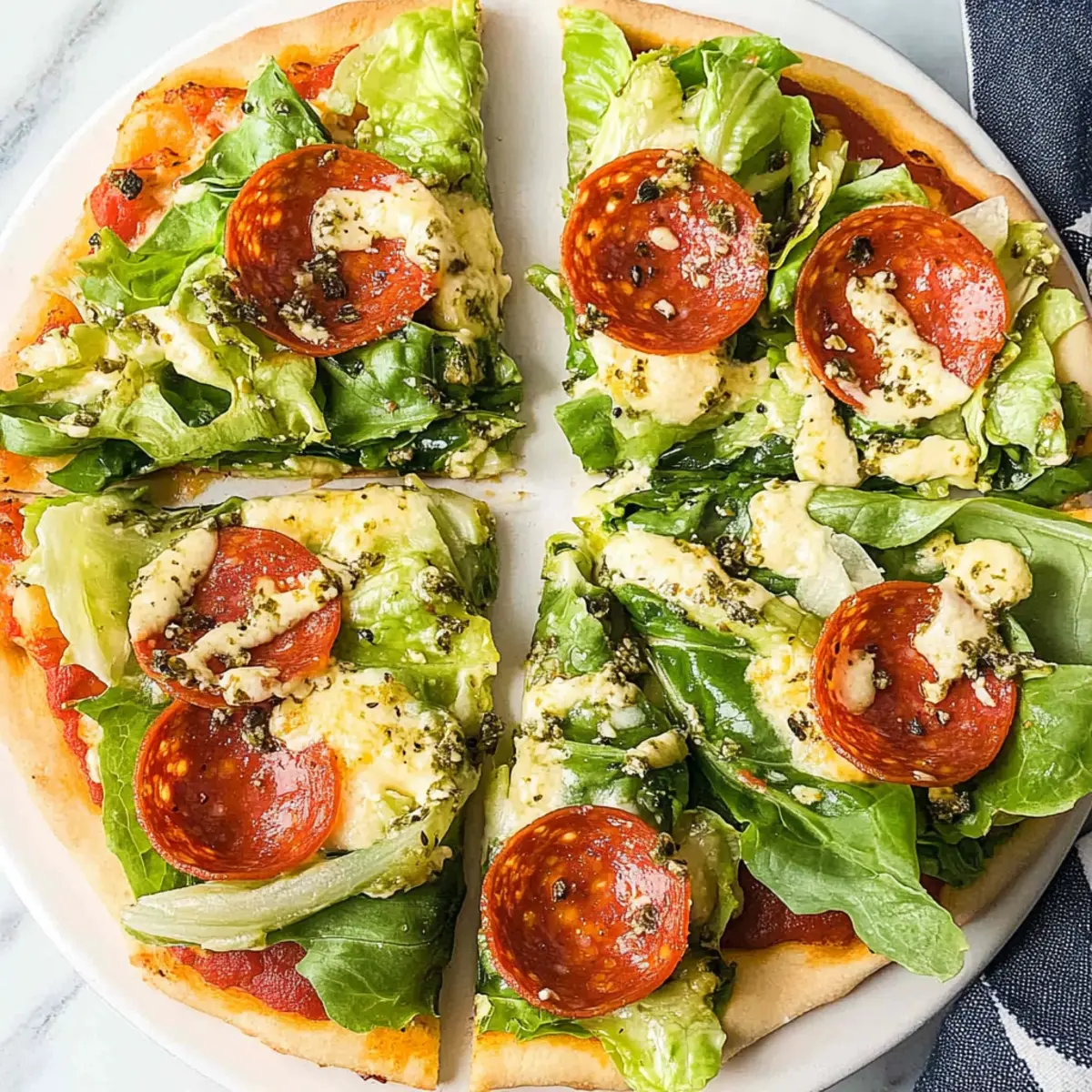 Caesar Salad Pizza: A Fresh Twist You’ll Crave Again