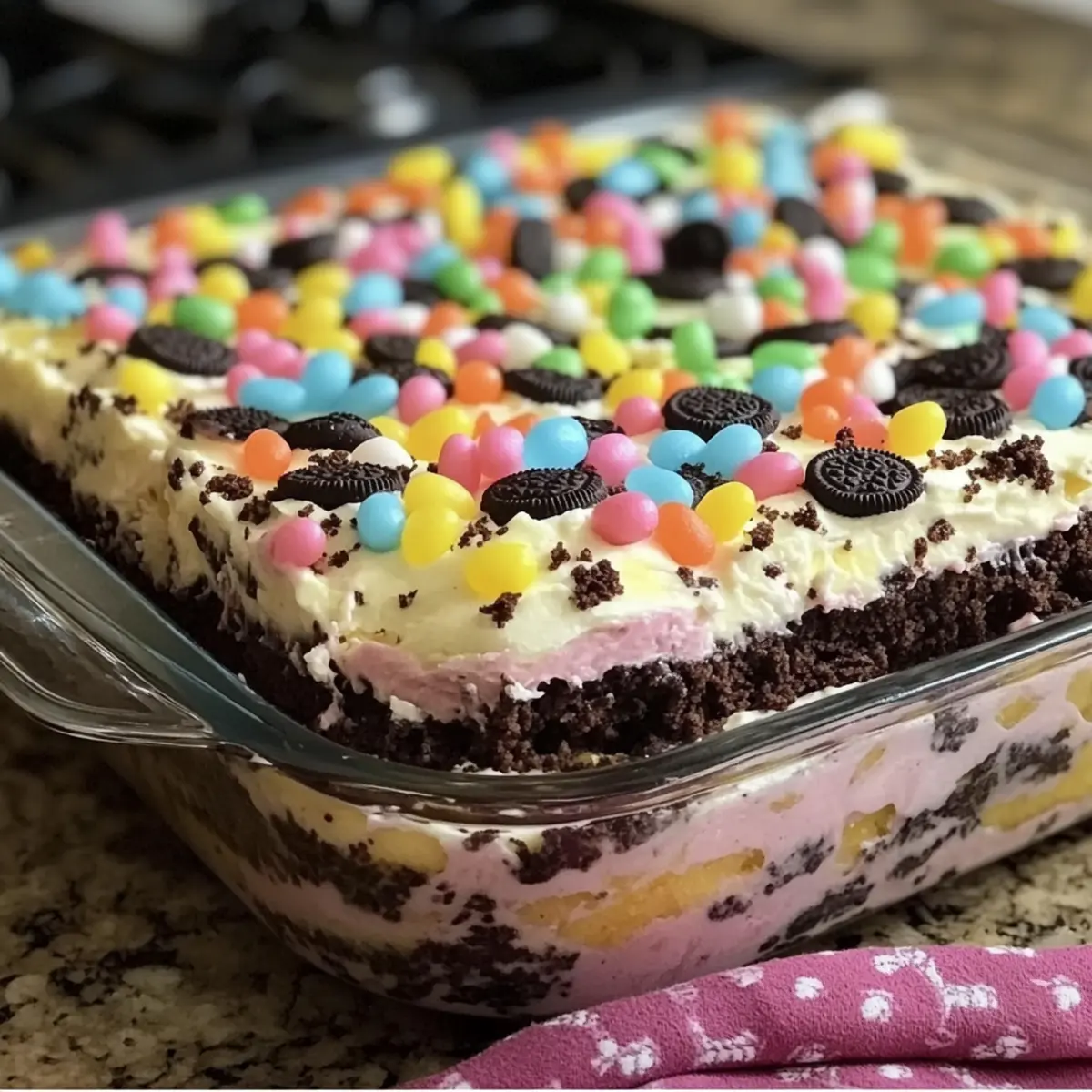 Easter Dirt Cake Casserole: A Fun No-Bake Delight!