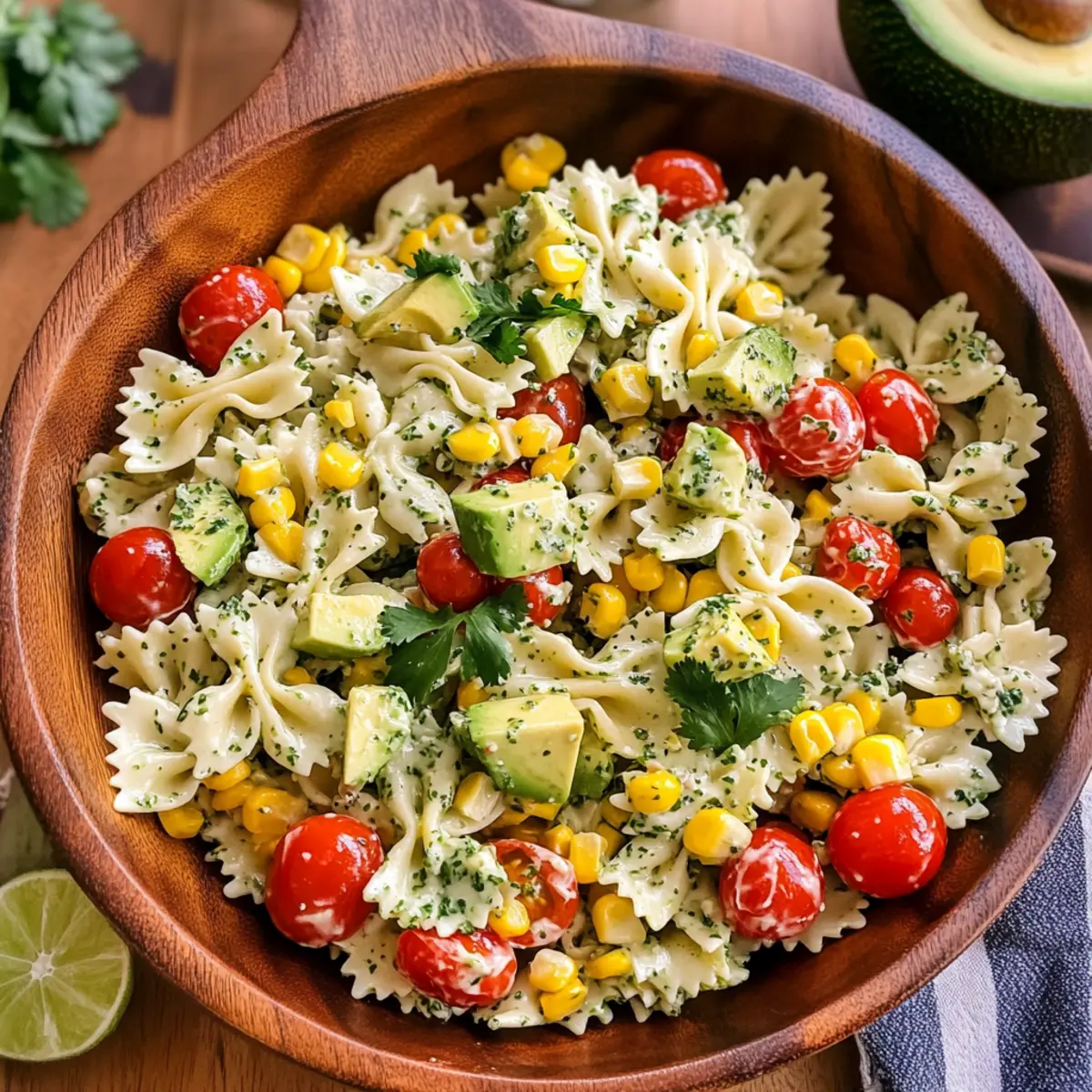 Cilantro Lime Pasta Salad: A Creamy Summer Favorite