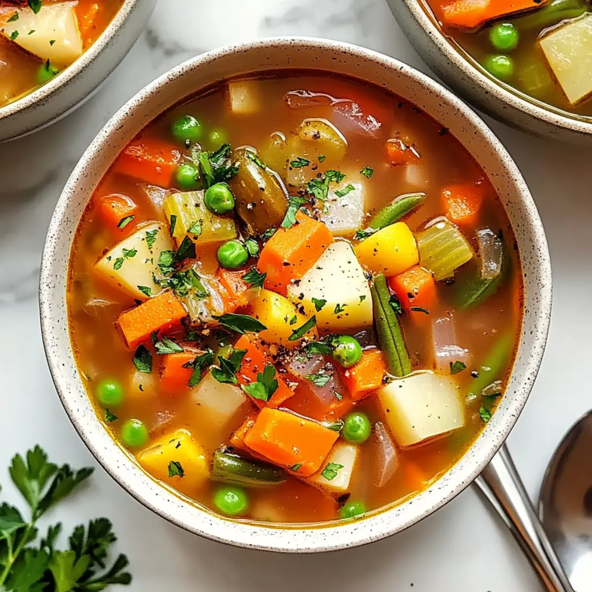Hearty Vegetable Soup: Your Cozy Comfort in a Bowl