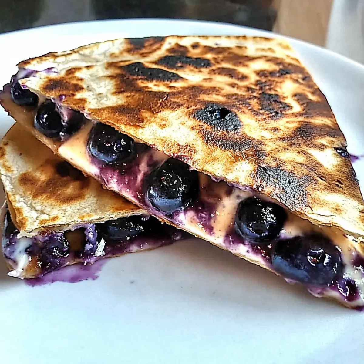 Delicious Blueberry Breakfast Quesadilla for Busy Mornings