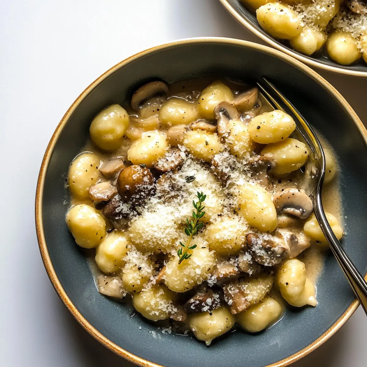 Gnocchi with Creamy Mushroom Sauce: Your Cozy Dinner Solution