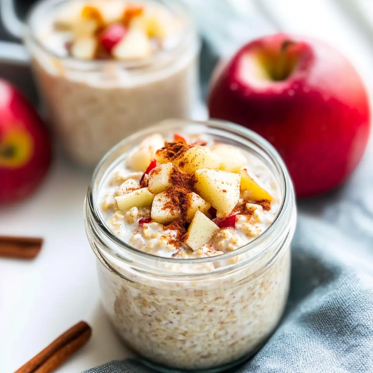 Delicious Apple Cinnamon Overnight Oats for Busy Mornings