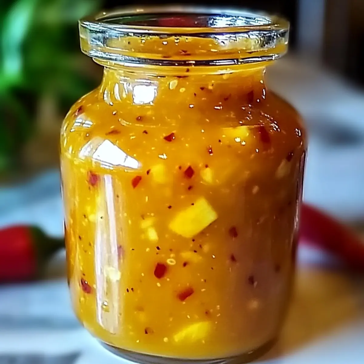 Fiery Pineapple Habanero Hot Sauce to Spice Up Your Meals