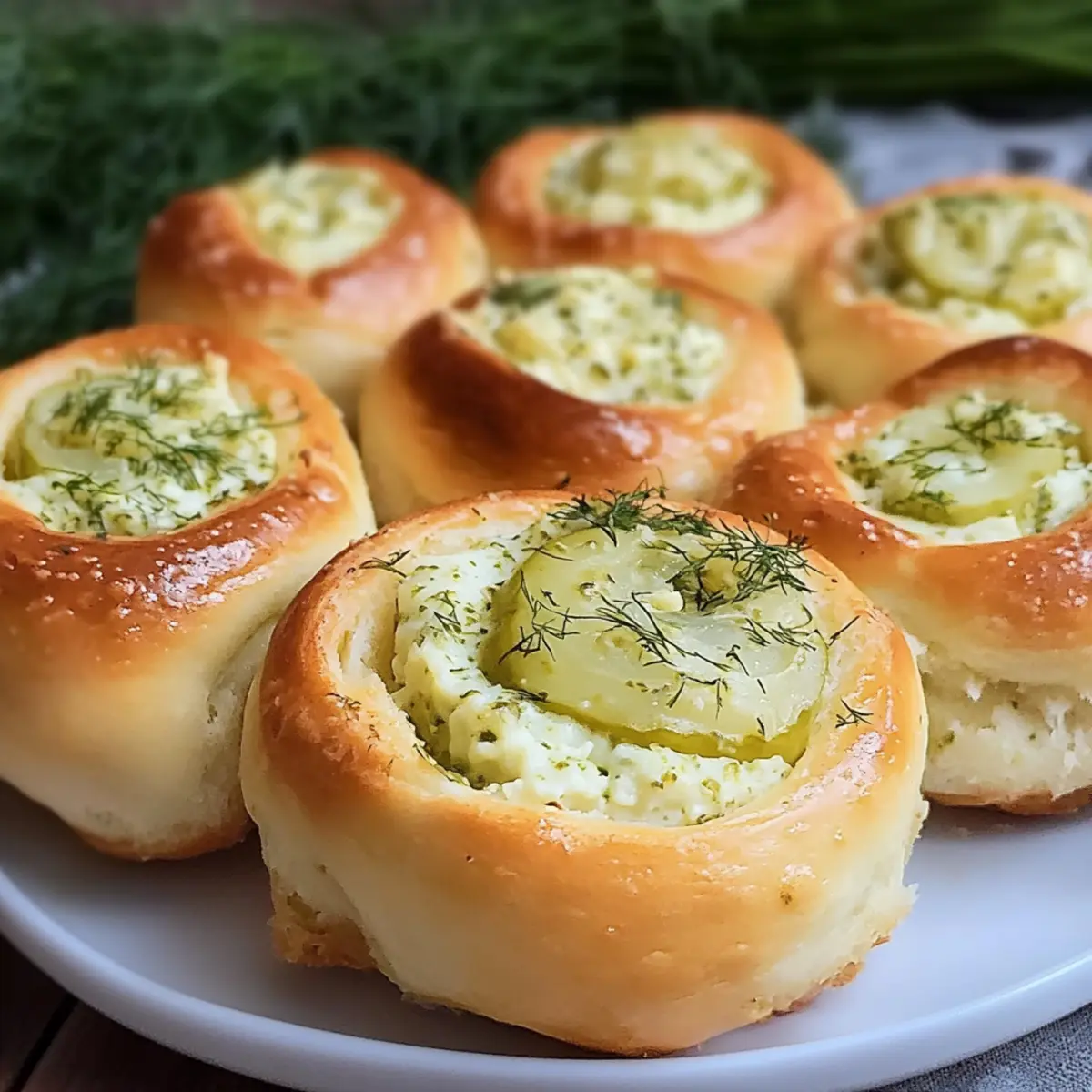 Creamy Pickle Rolls: Irresistibly Tangy Snack Delight