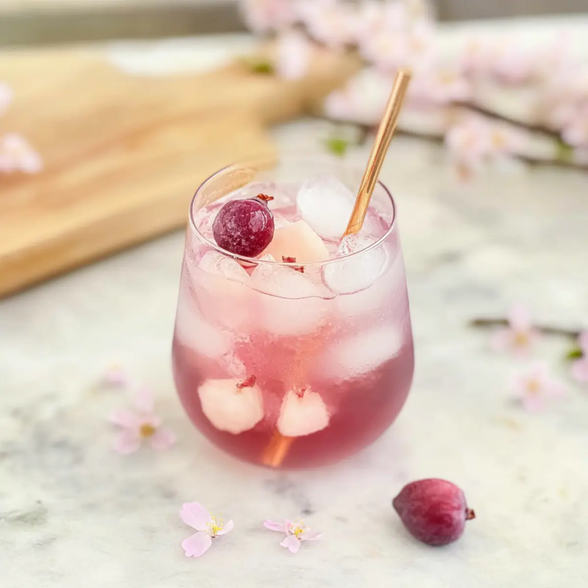 Sakura Lychee Cocktail: A Blooming Refreshment You’ll Love