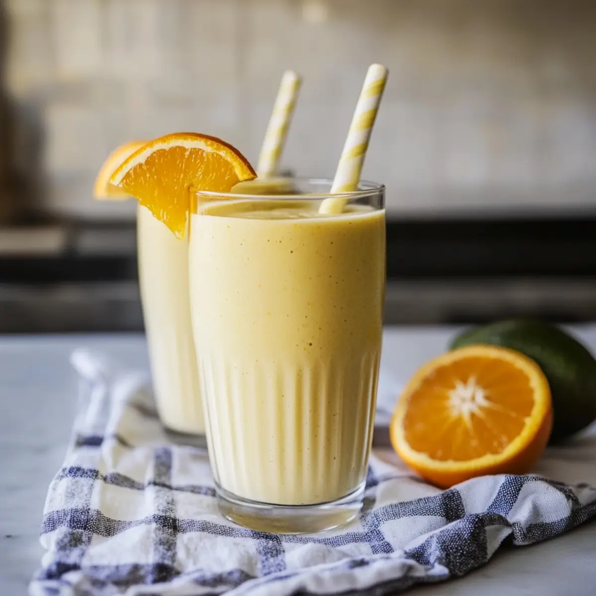 Creamy Mango Orange Smoothie for a Refreshing Boost