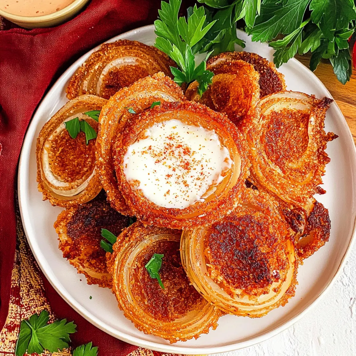 Crispy Onion Ring Chips - Guilt-Free Snack Delight