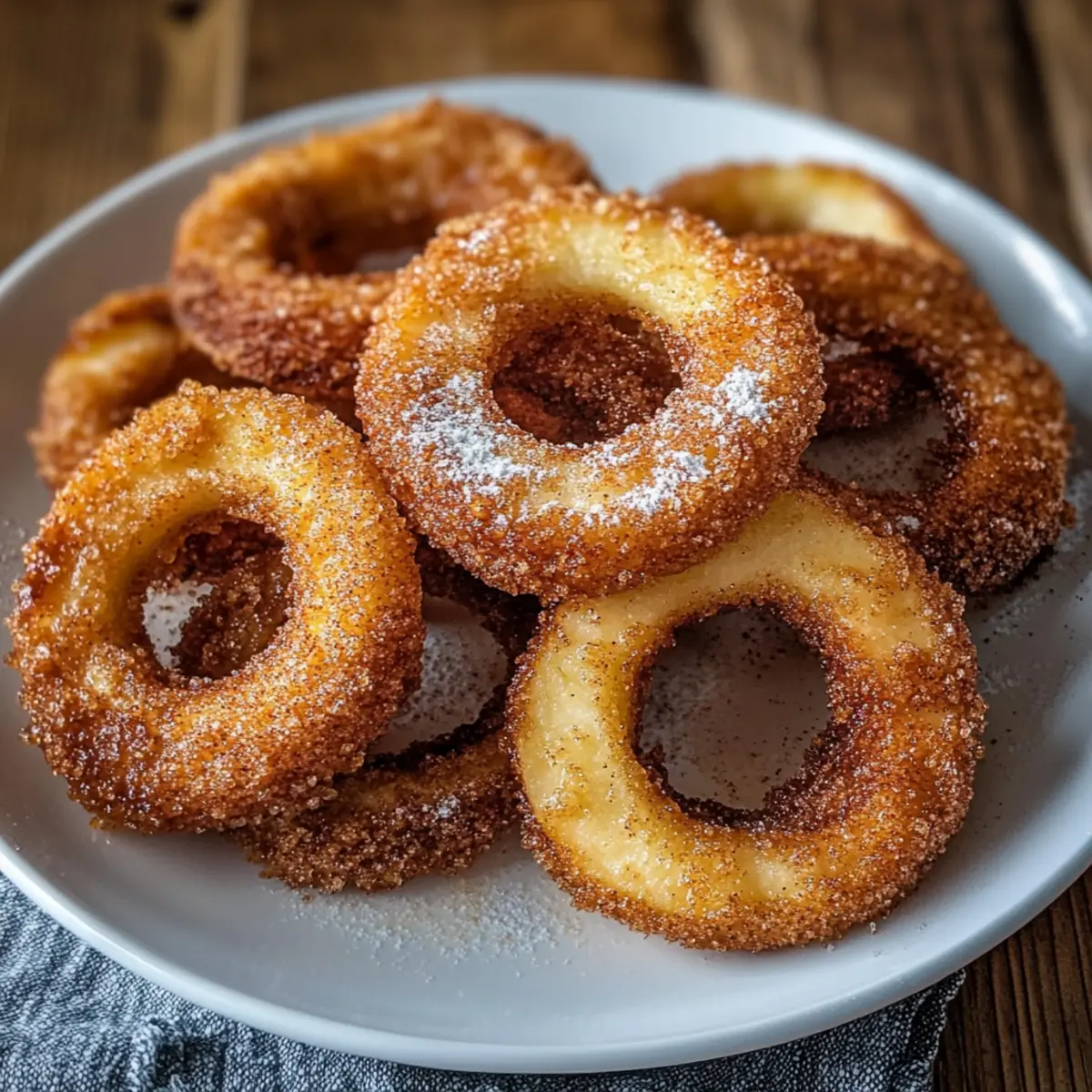 Crispy Air Fryer Cinnamon Apple Rings Your New Favorite Treat