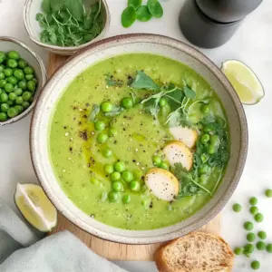 Fresh Pea Soup
