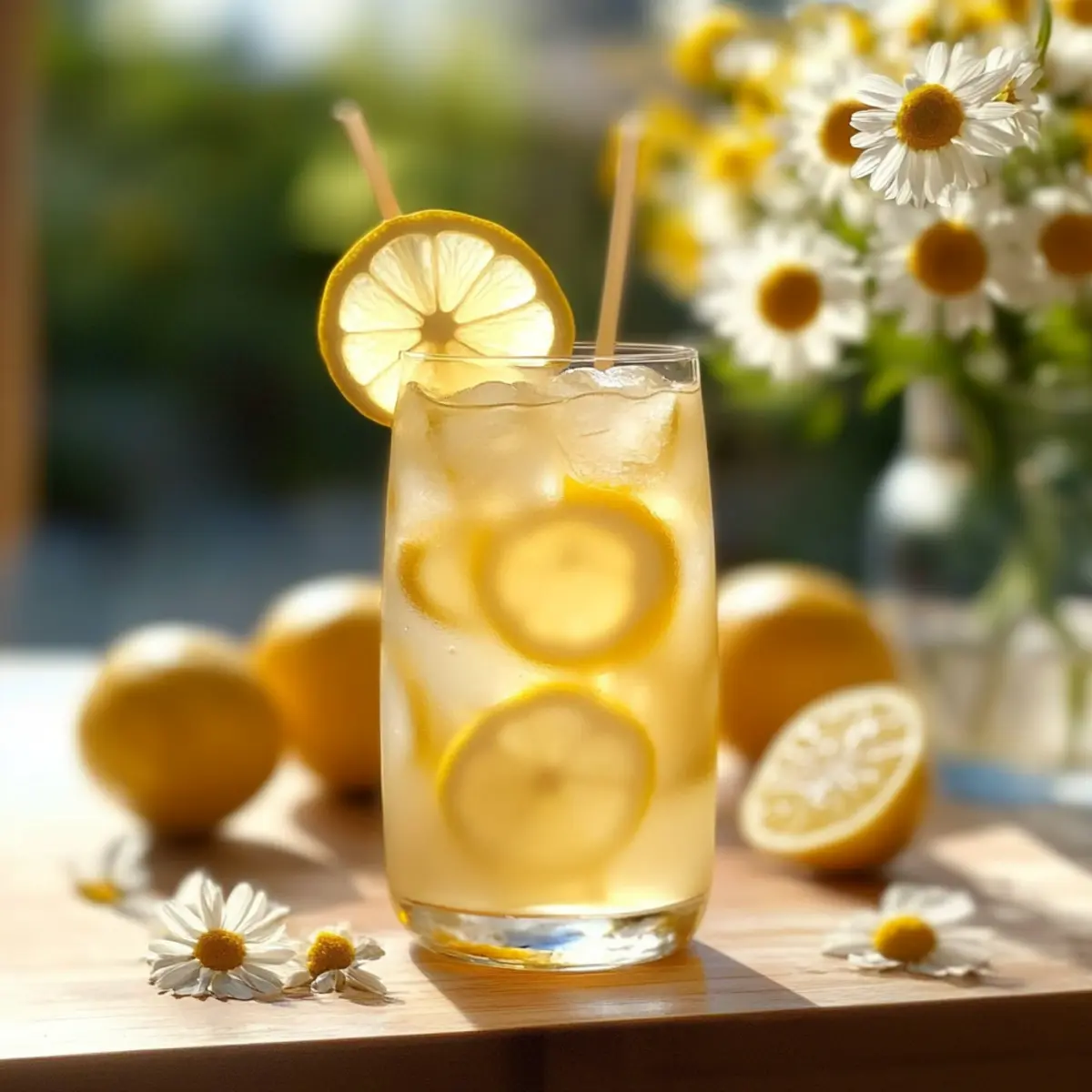 Refreshing Chamomile Honey Mocktail for Light Spring Sips