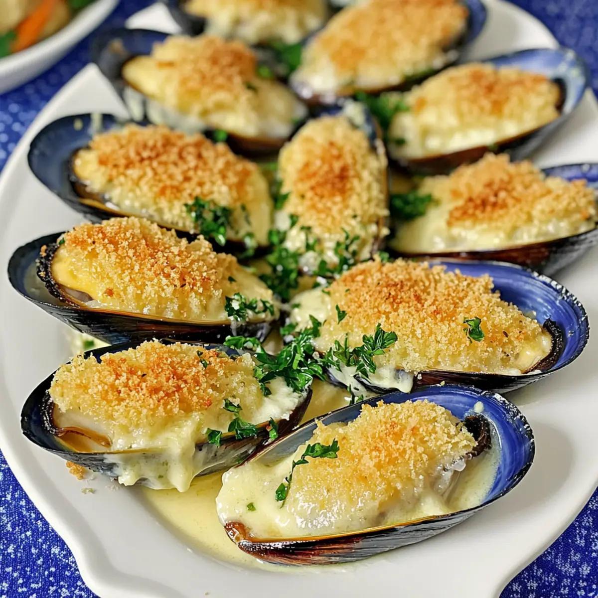 Savory Stuffed Baked Mussels That Wow Every Guest