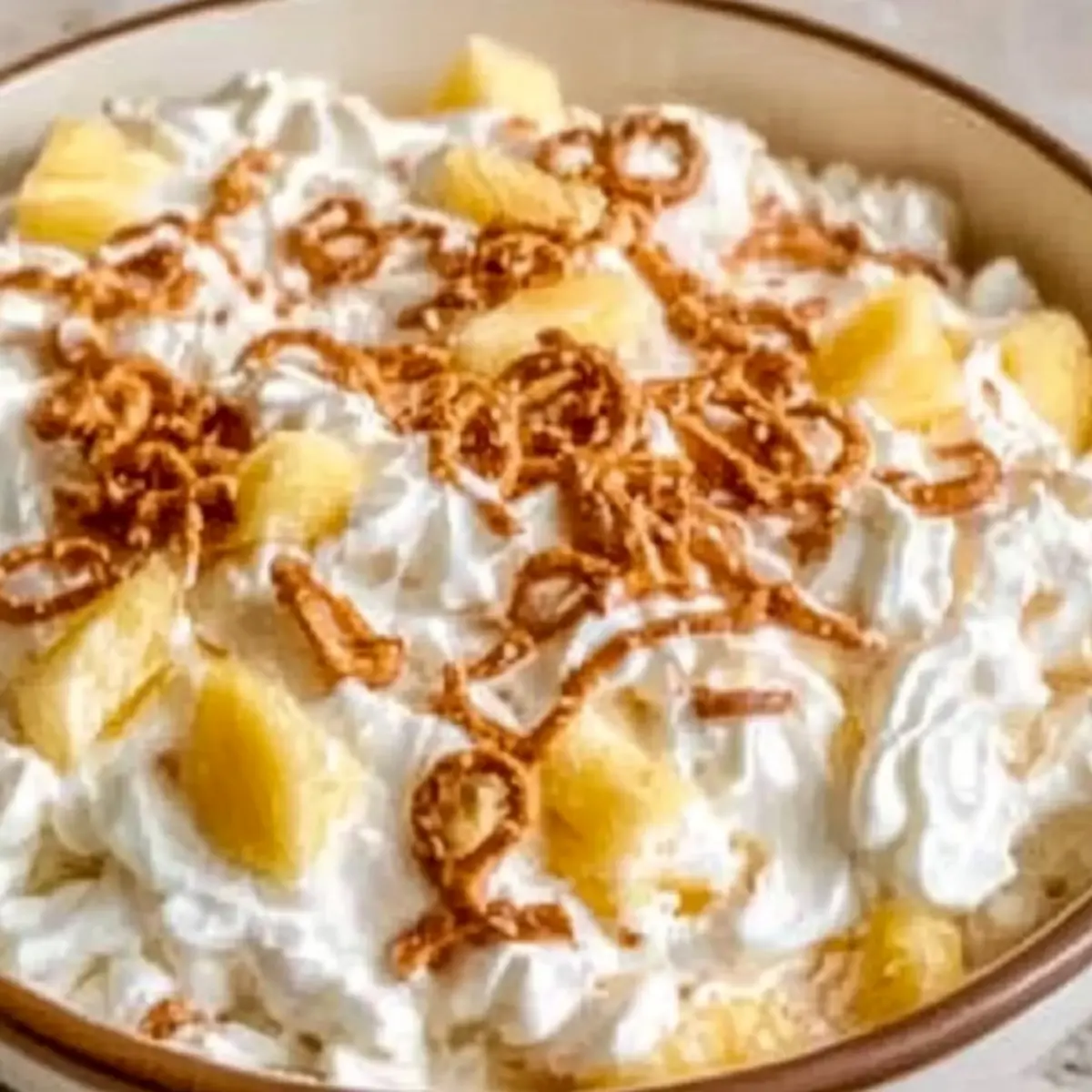 Pineapple Pretzel Fluff Salad: A No-Bake Dream Dessert