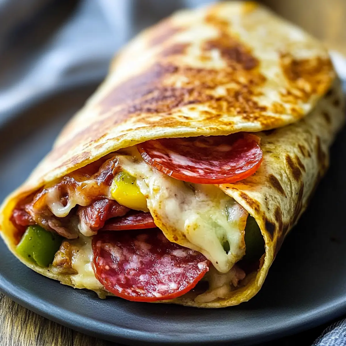 Savory Italian Sub Wrap: Keto-Friendly and Flavor Packed