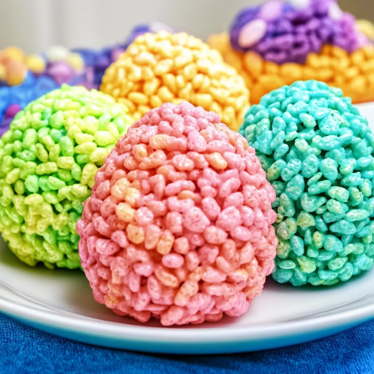 Delightful Rice Krispie Easter Eggs: Fun Colorful Treats!