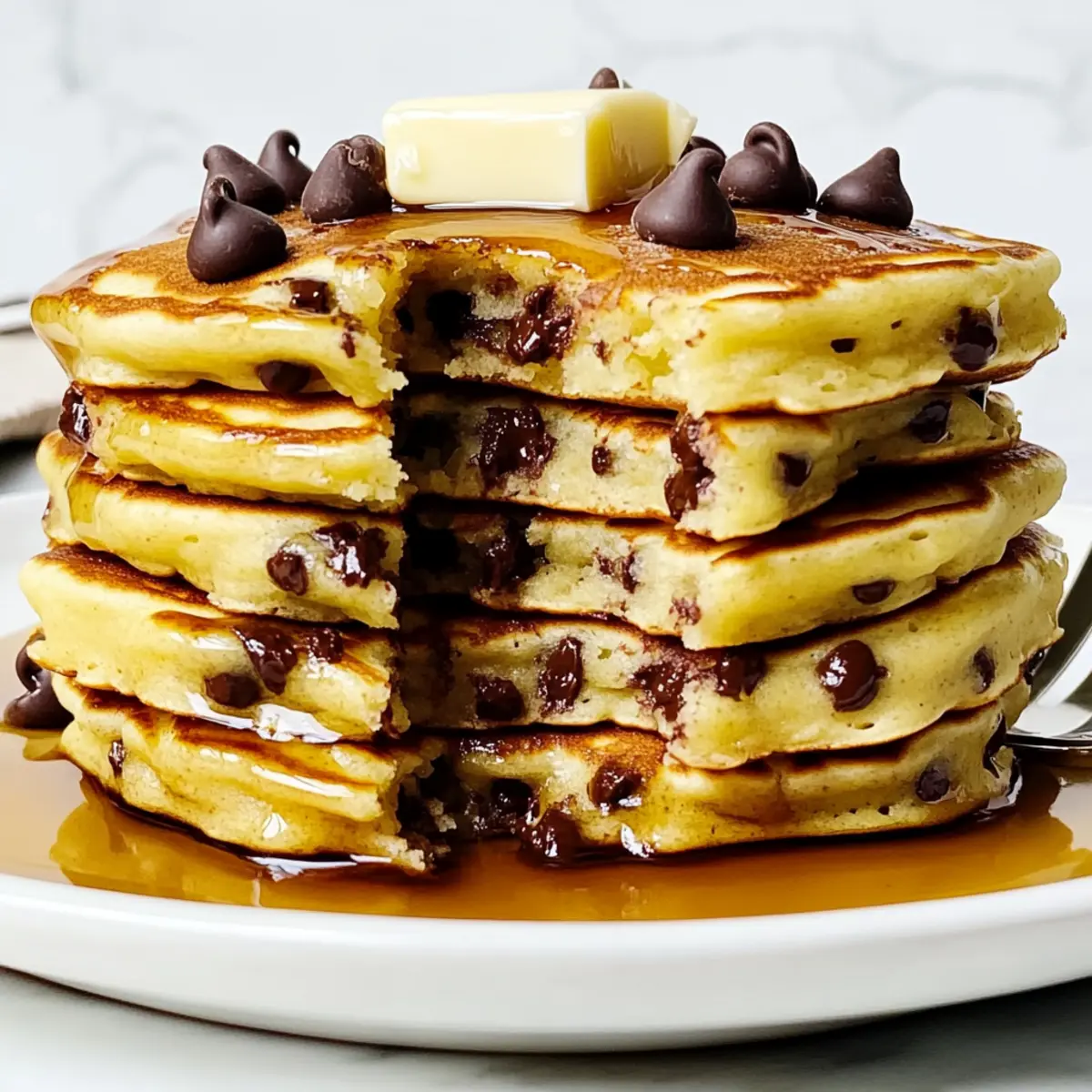 Fluffy Chocolate Chip Pancakes for a Perfect Weekend Treat