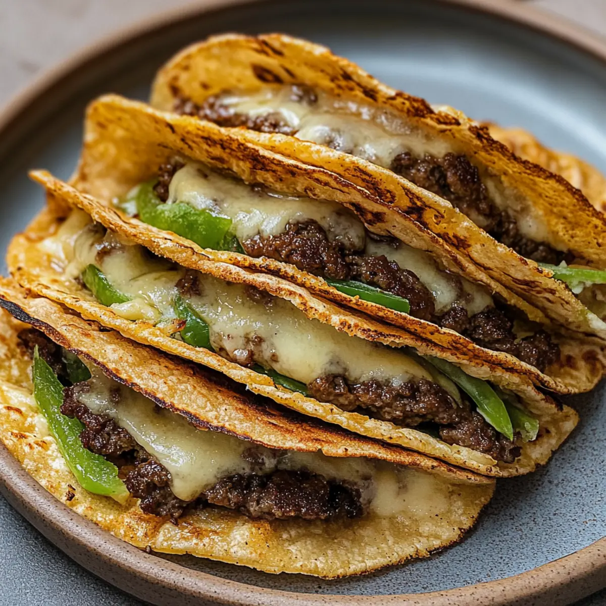 Crispy Fried Smash Burger Tacos You Can't Resist