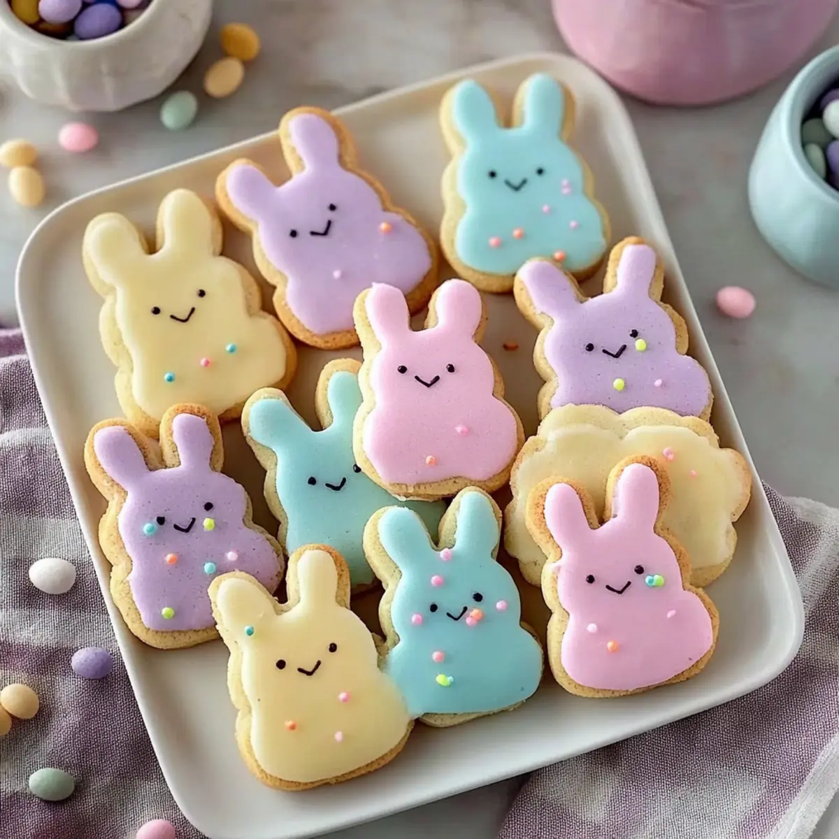 Soft Buttercream Bunny Cookies for a Sweet Easter Delight