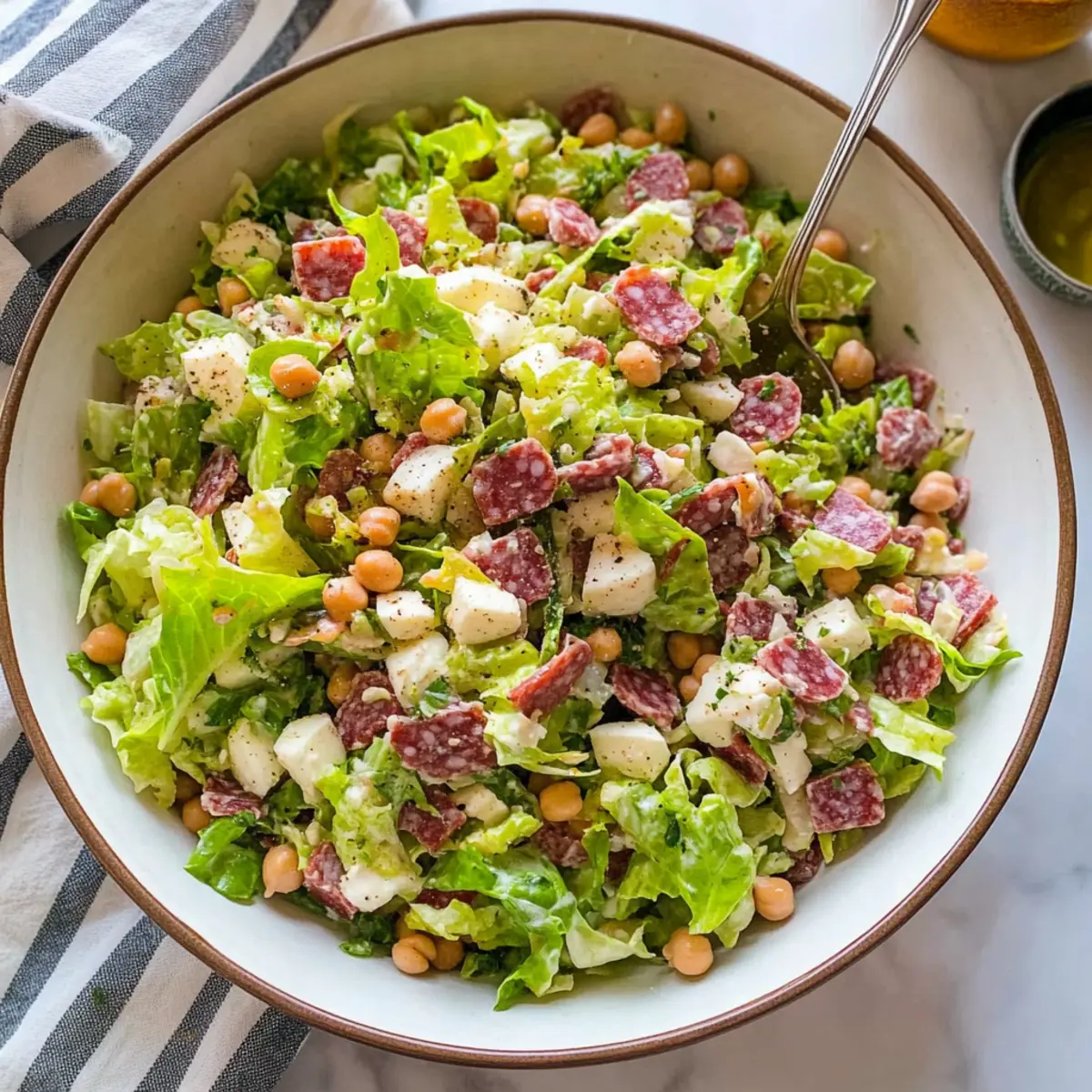 Delicious La Scala Chopped Salad: A Quick Healthy Delight