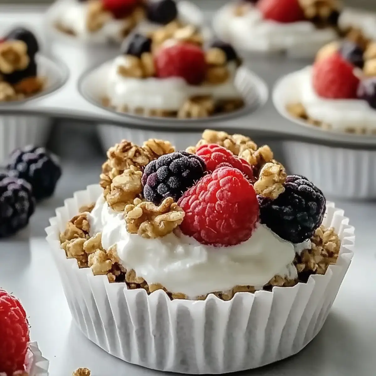 Delightful 5-Ingredient Frozen Yogurt Granola Bites to Enjoy
