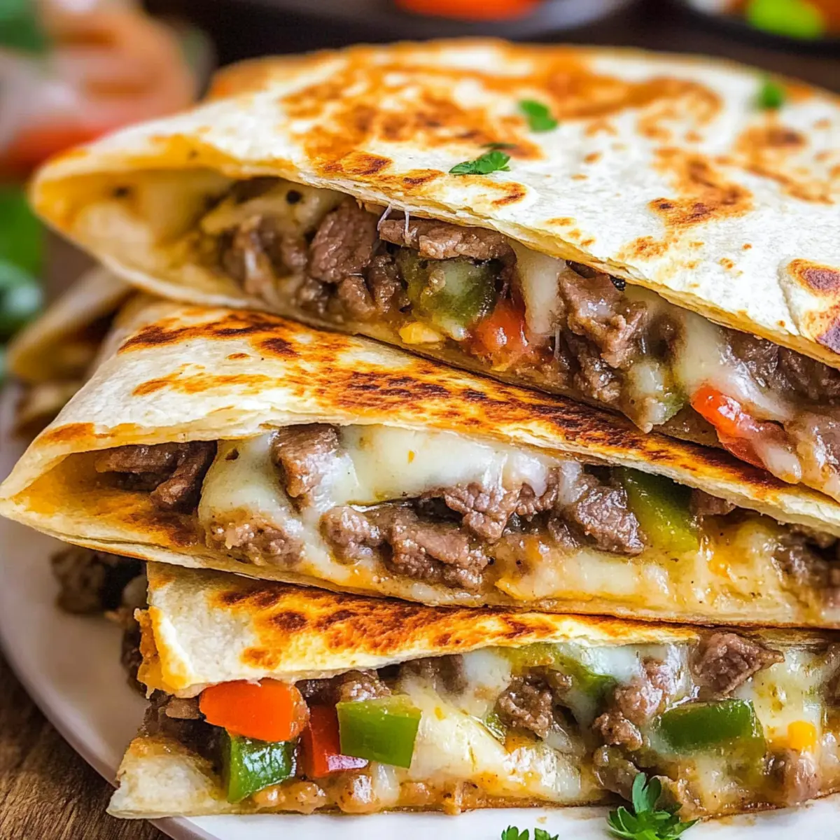 Philly Cheesesteak Quesadilla: A Quick & Hearty Delight
