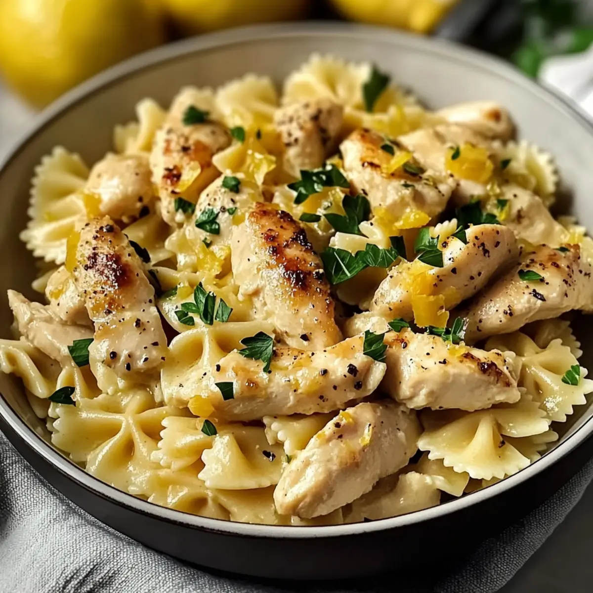 Lemon-Infused Chicken Piccata Pasta for Cozy Weeknight Meals