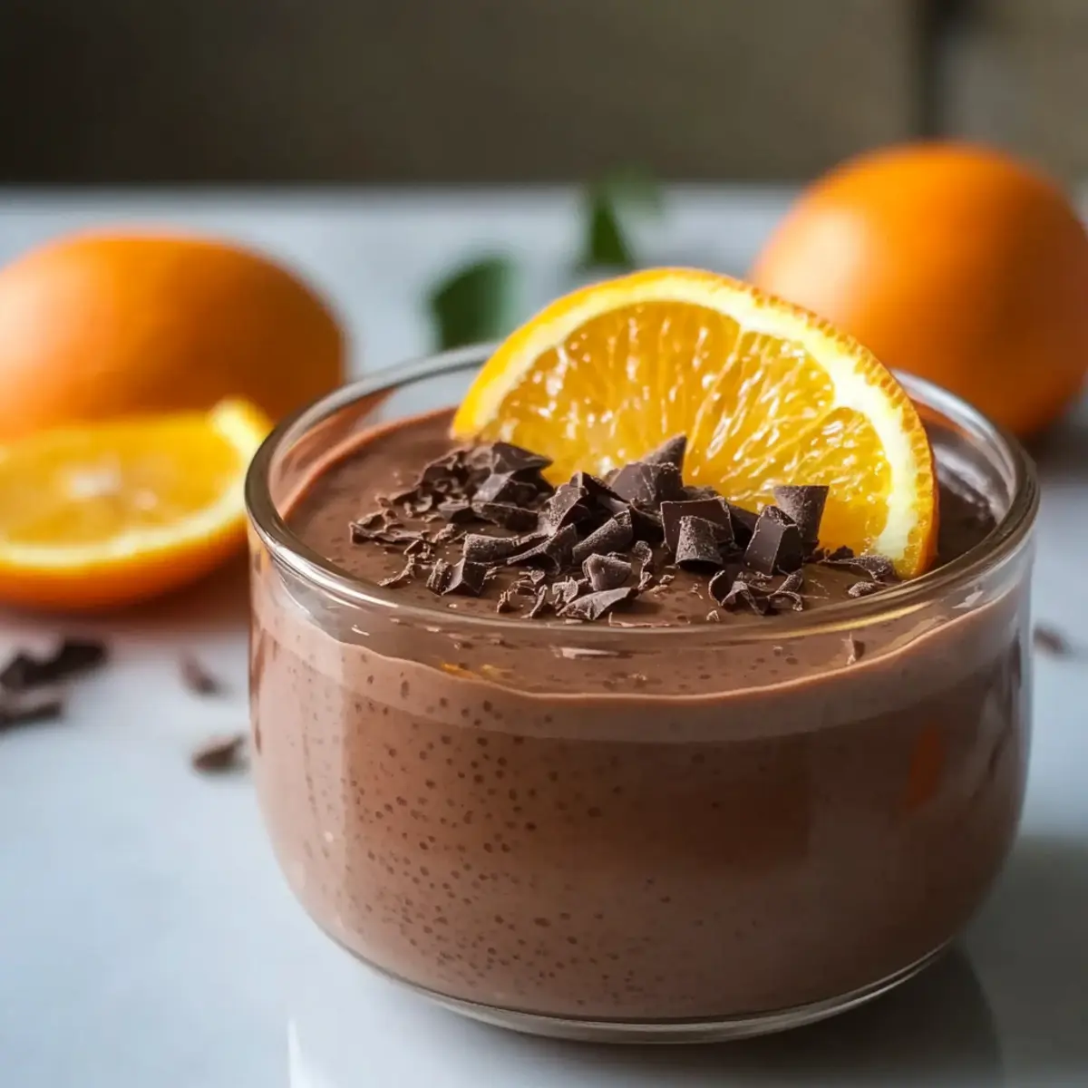 Creamy Chocolate Orange Chia Pudding for Guilt-Free Indulgence