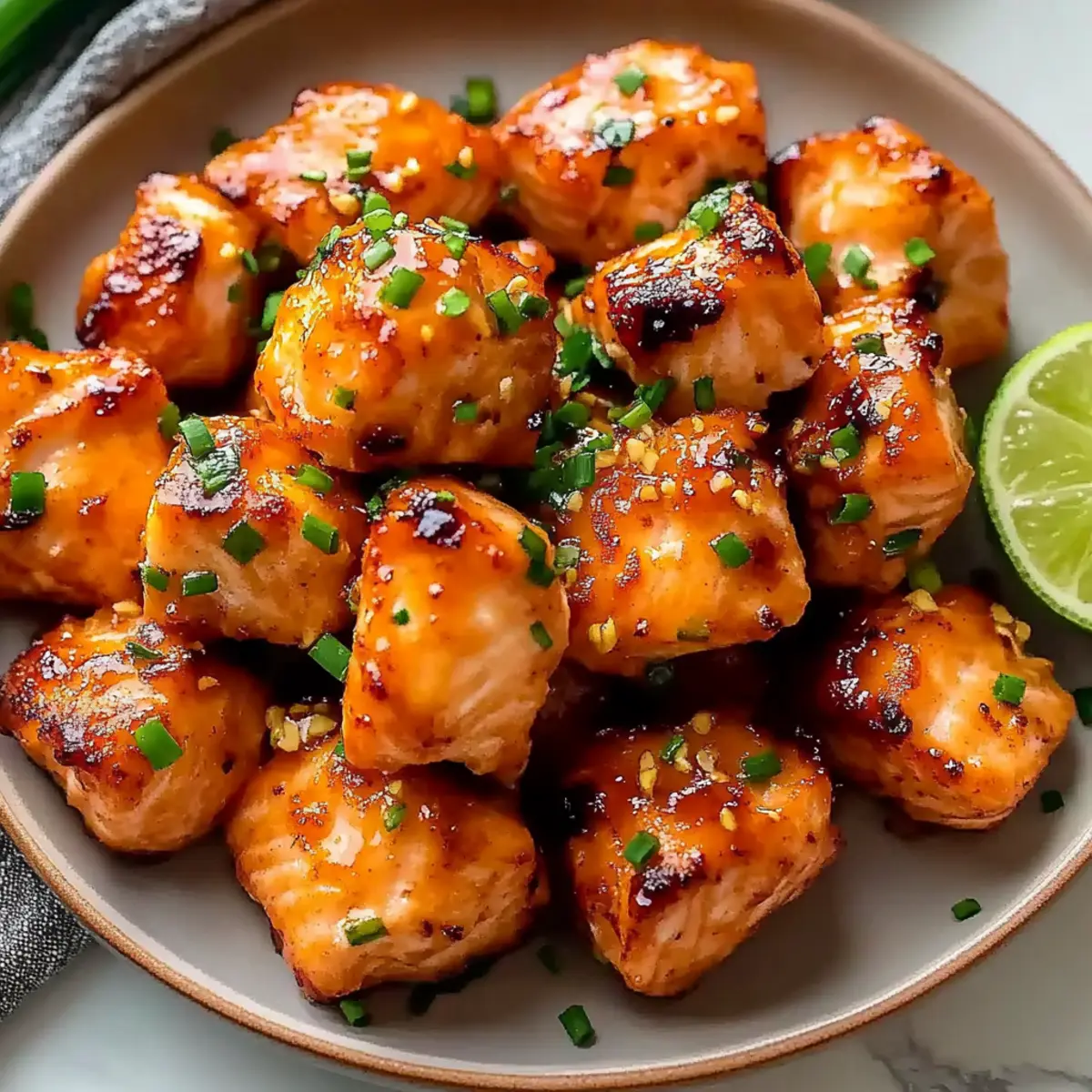 Crispy Bang Bang Salmon Bites for Quick, Flavorful Snacking