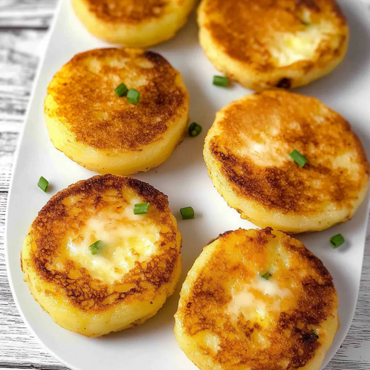 Crispy Korean Cheese Potato Pancakes Made in 30 Minutes