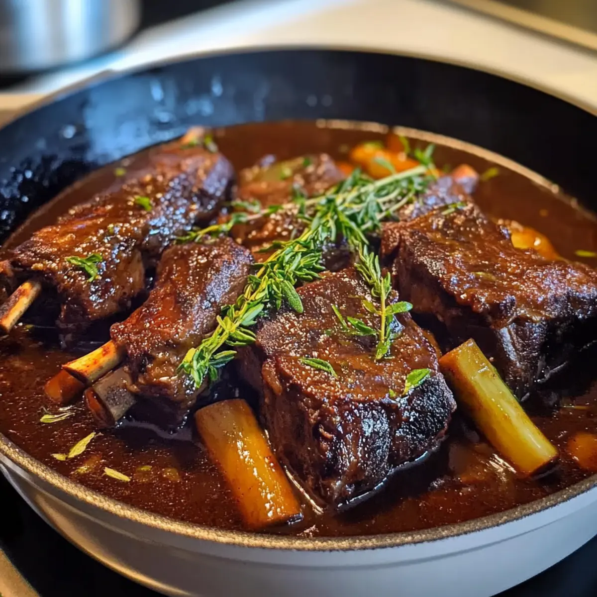 Costillas de Res con Rioja: Tender Ribs for Cozy Nights