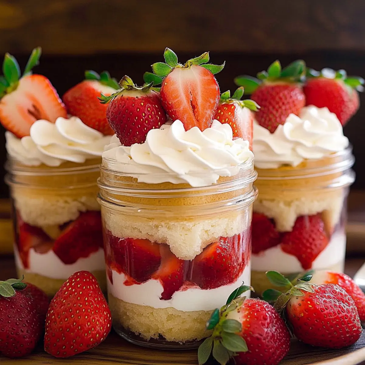 Stunning Strawberry Shortcake Trifles for Summer Bliss