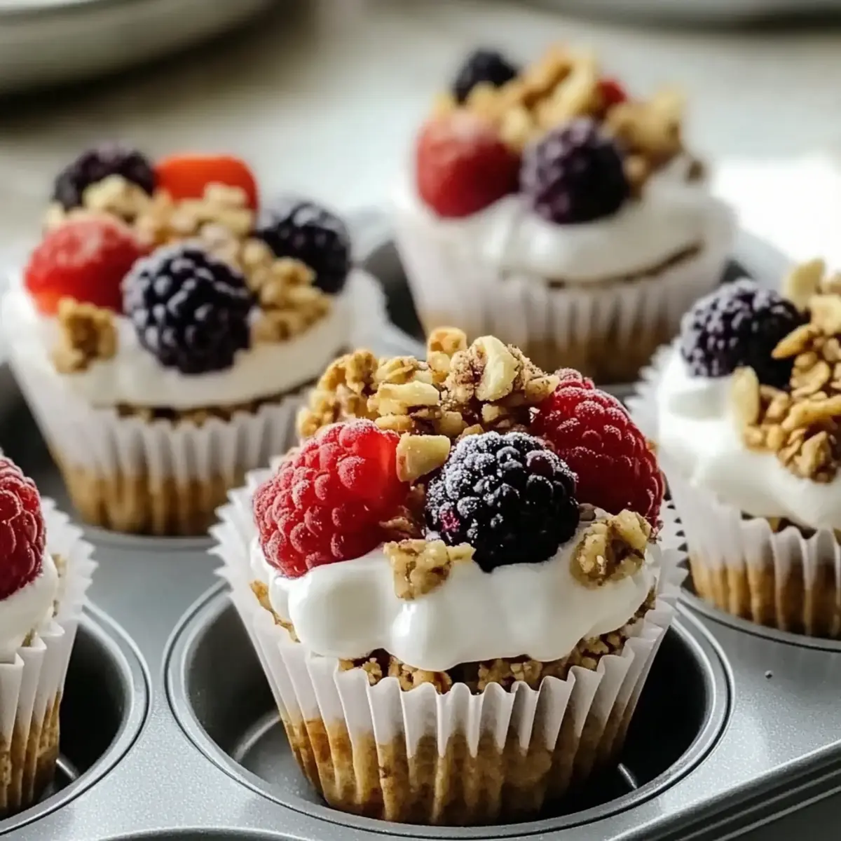 Delicious 5-Ingredient Frozen Yogurt Granola Bites You’ll Love