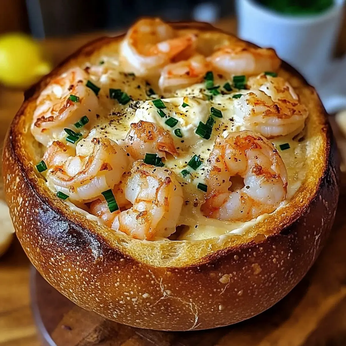 Stuffed Seafood Bread Bowl That Will Impress Your Guests