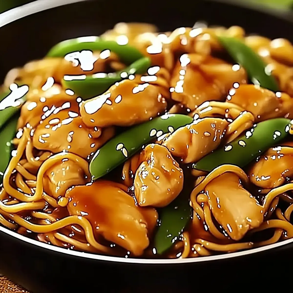 Garlic Chicken Lo Mein: Your New Quick Dinner Delight