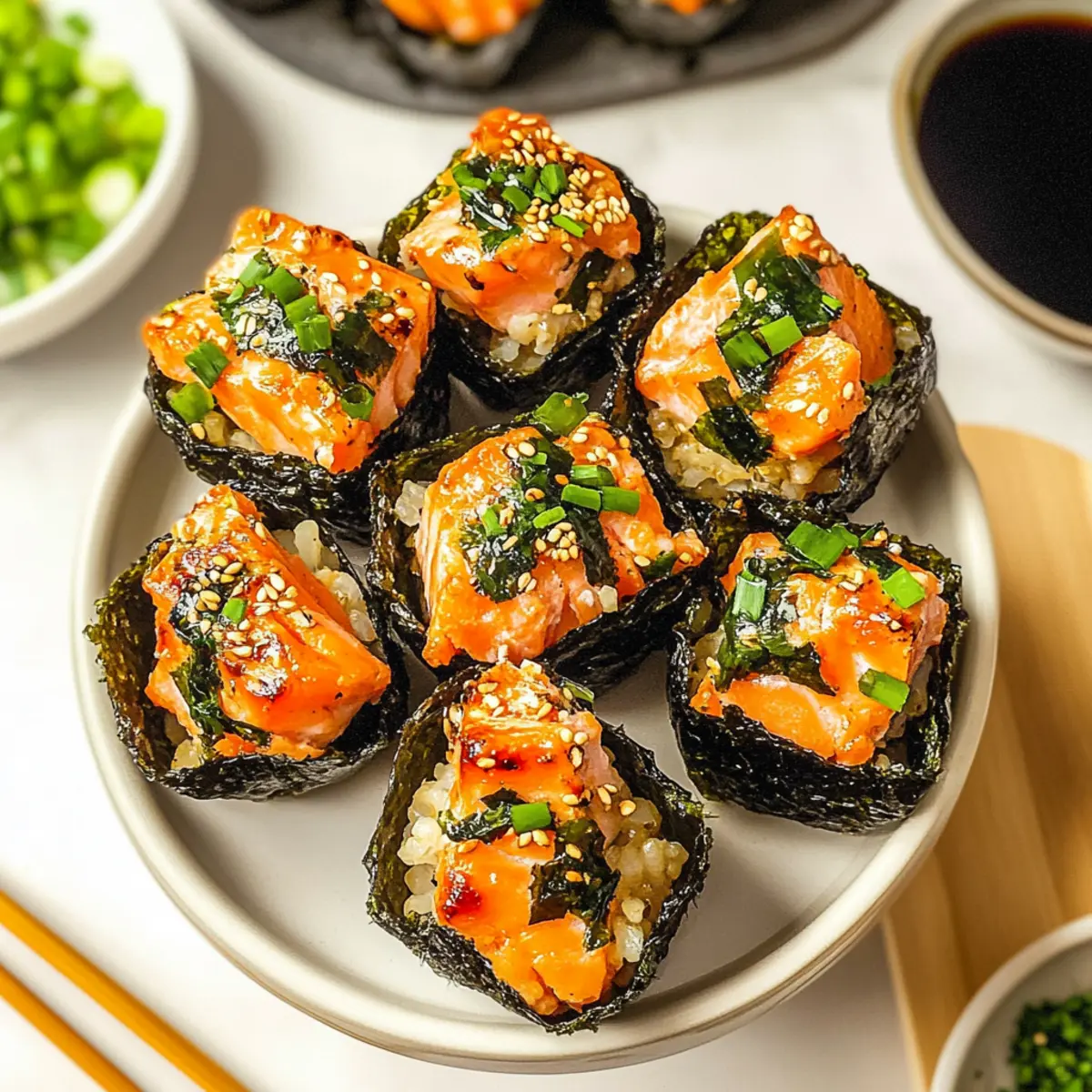 Baked Salmon Sushi Cups That Will Wow Your Guests