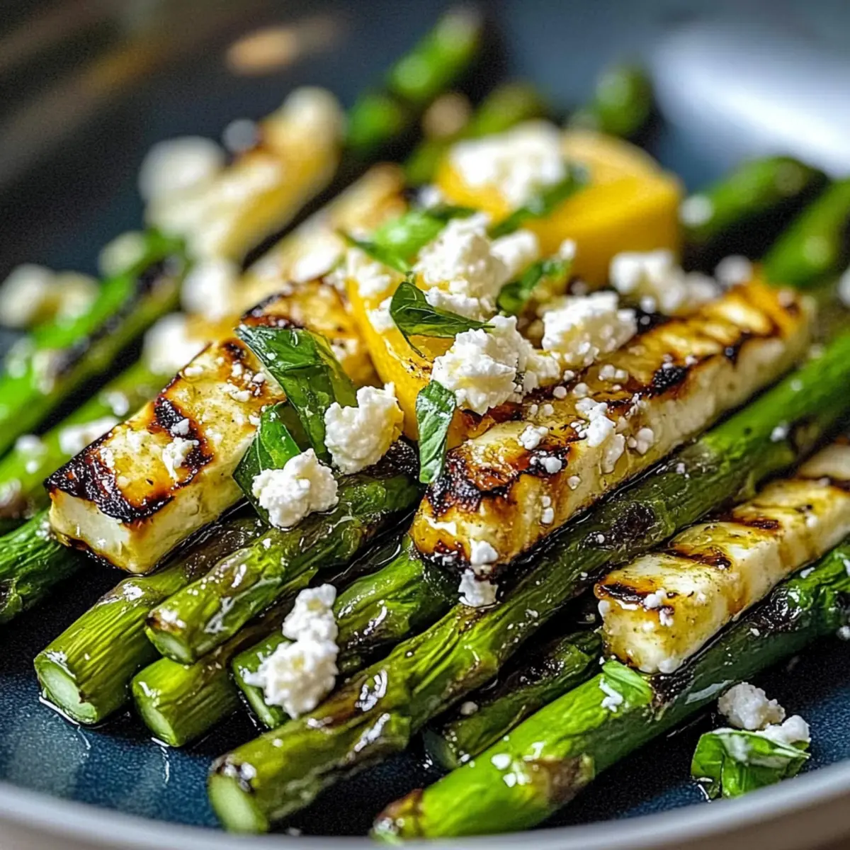 Grilled Asparagus with Lemon and Feta: A Bright, Healthy Treat