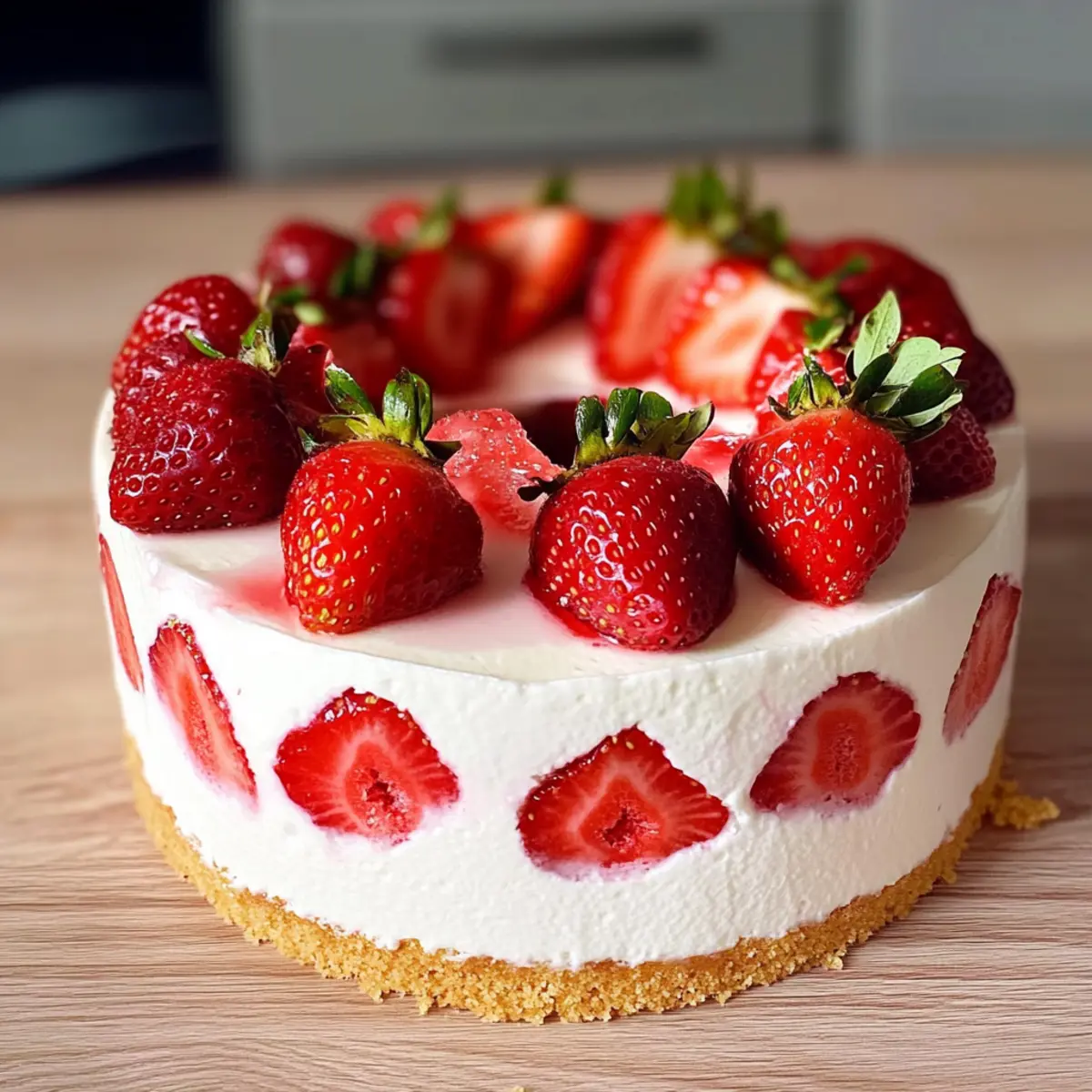 Erdbeertorte mit Joghurtcreme – A Light Summer Delight