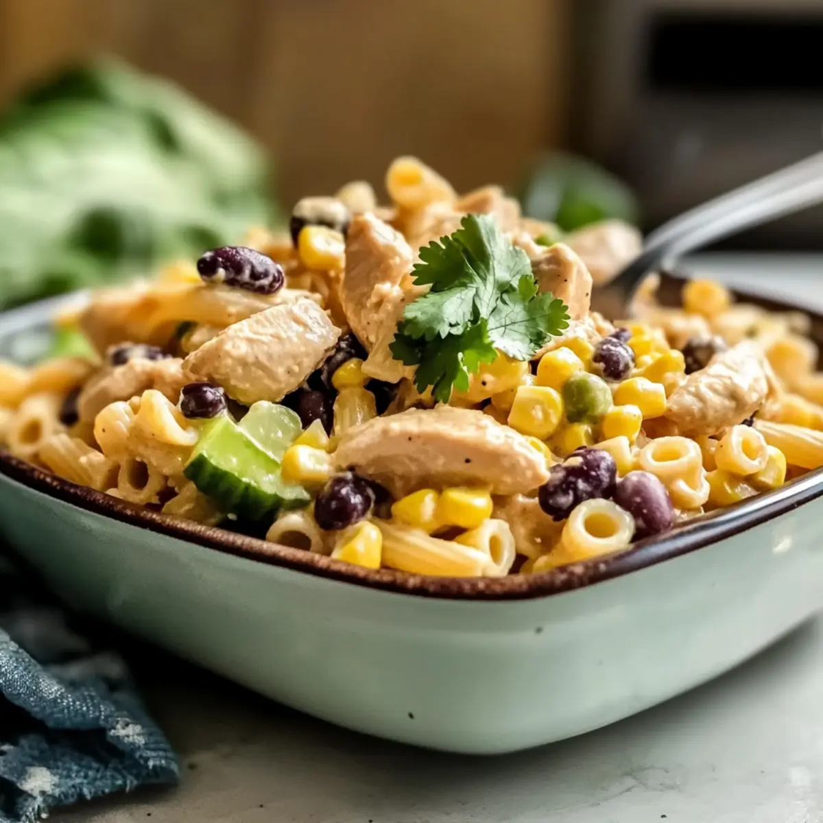 Savory Chipotle Chicken Pasta Salad for Perfect Meal Prep