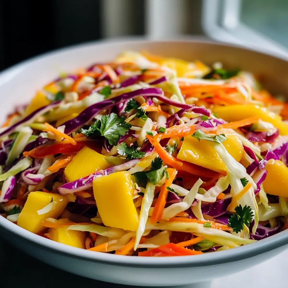 Sweet and Sour Mango Slaw: A Refreshing Summer Delight