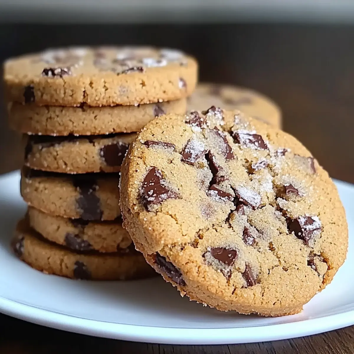 Espresso Shortbread Cookies with Toffee Chunks for Blissful Bites