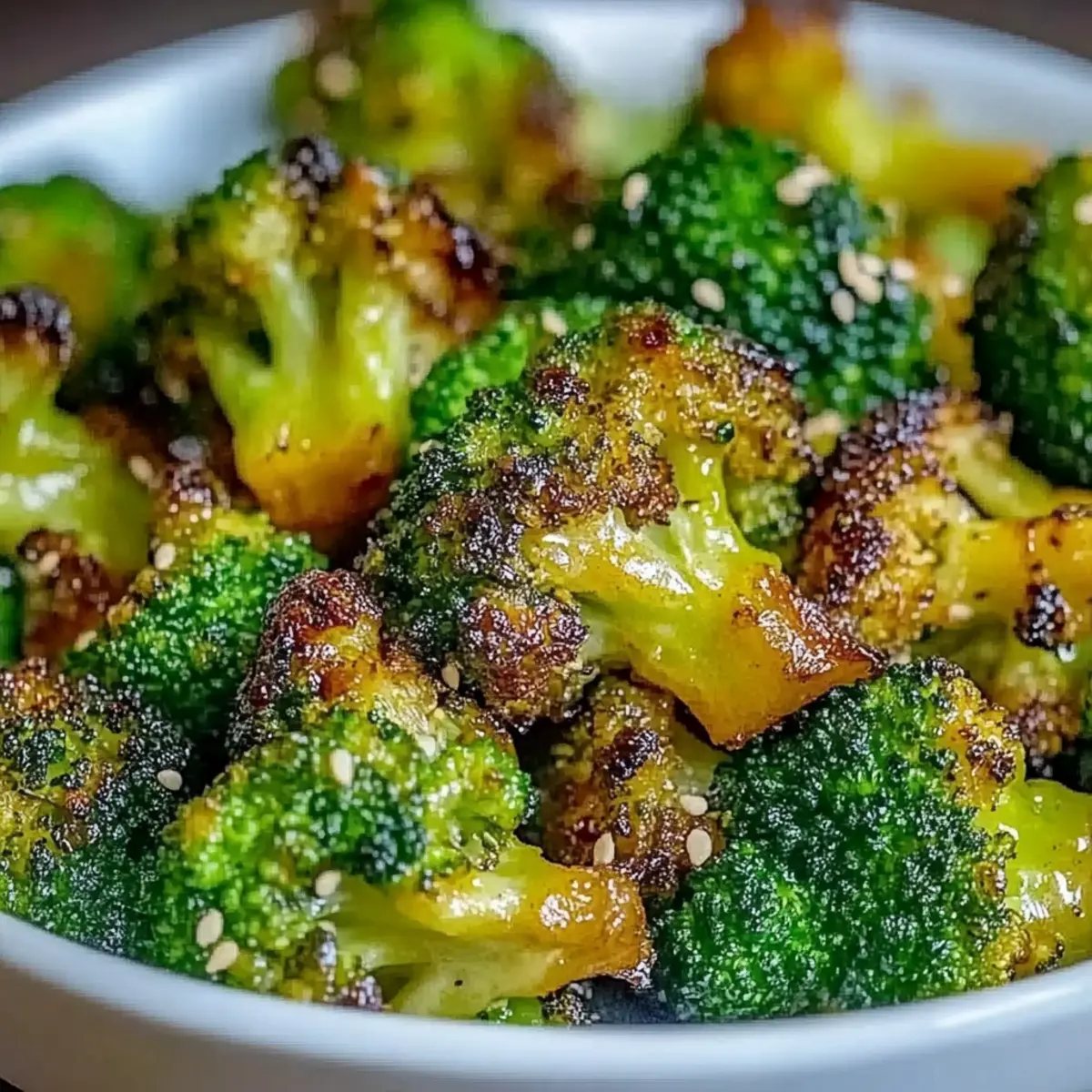 Delicious Honey Mustard Roasted Broccoli That's Truly Irresistible
