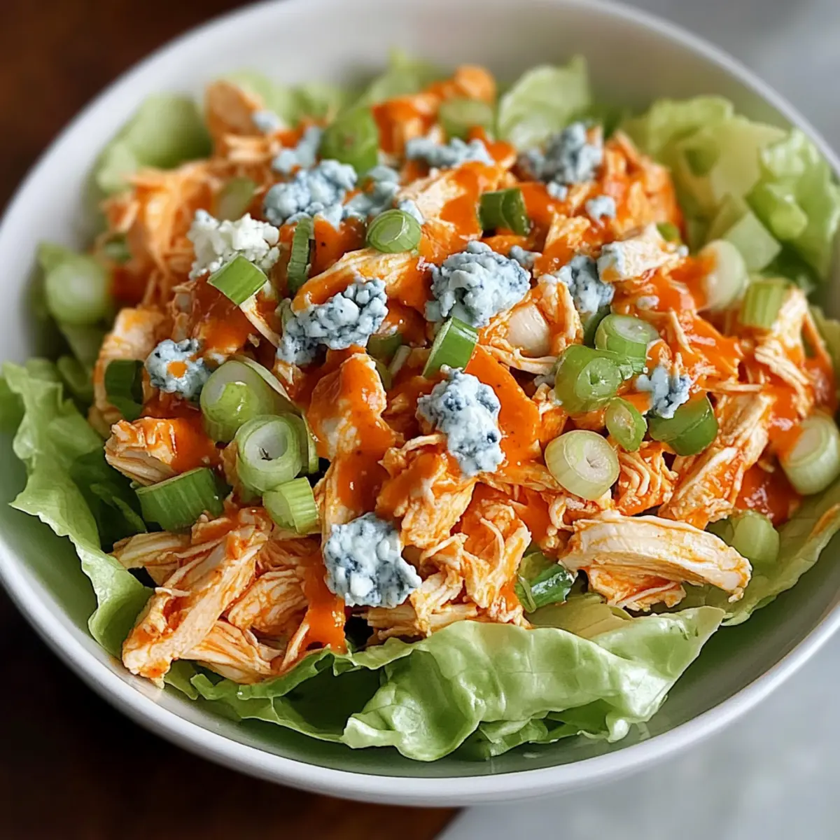 Zesty Buffalo Chicken Salad Ready in Just 10 Minutes