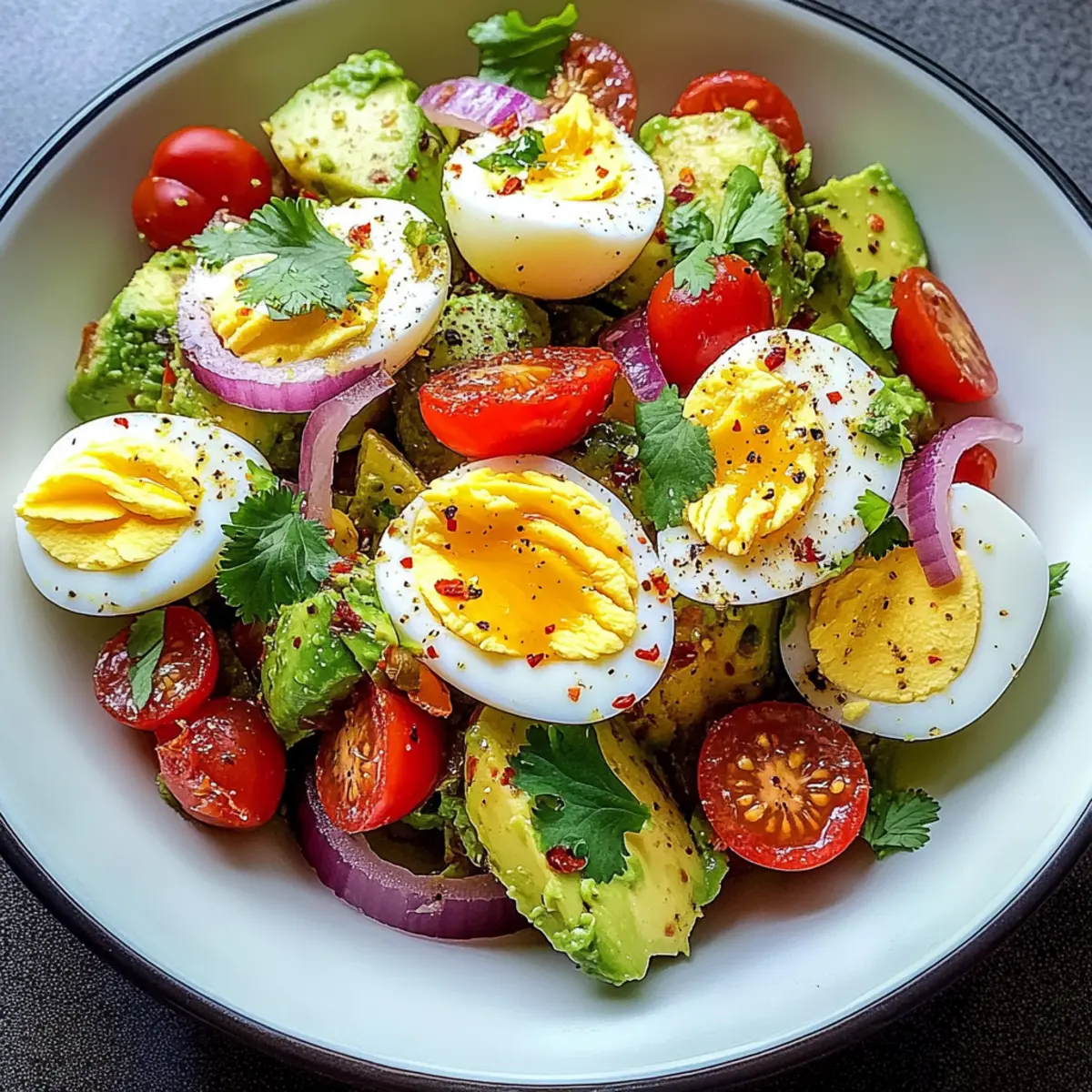 Egg Avocado Salad: Creamy, Protein-Packed Delight in Minutes