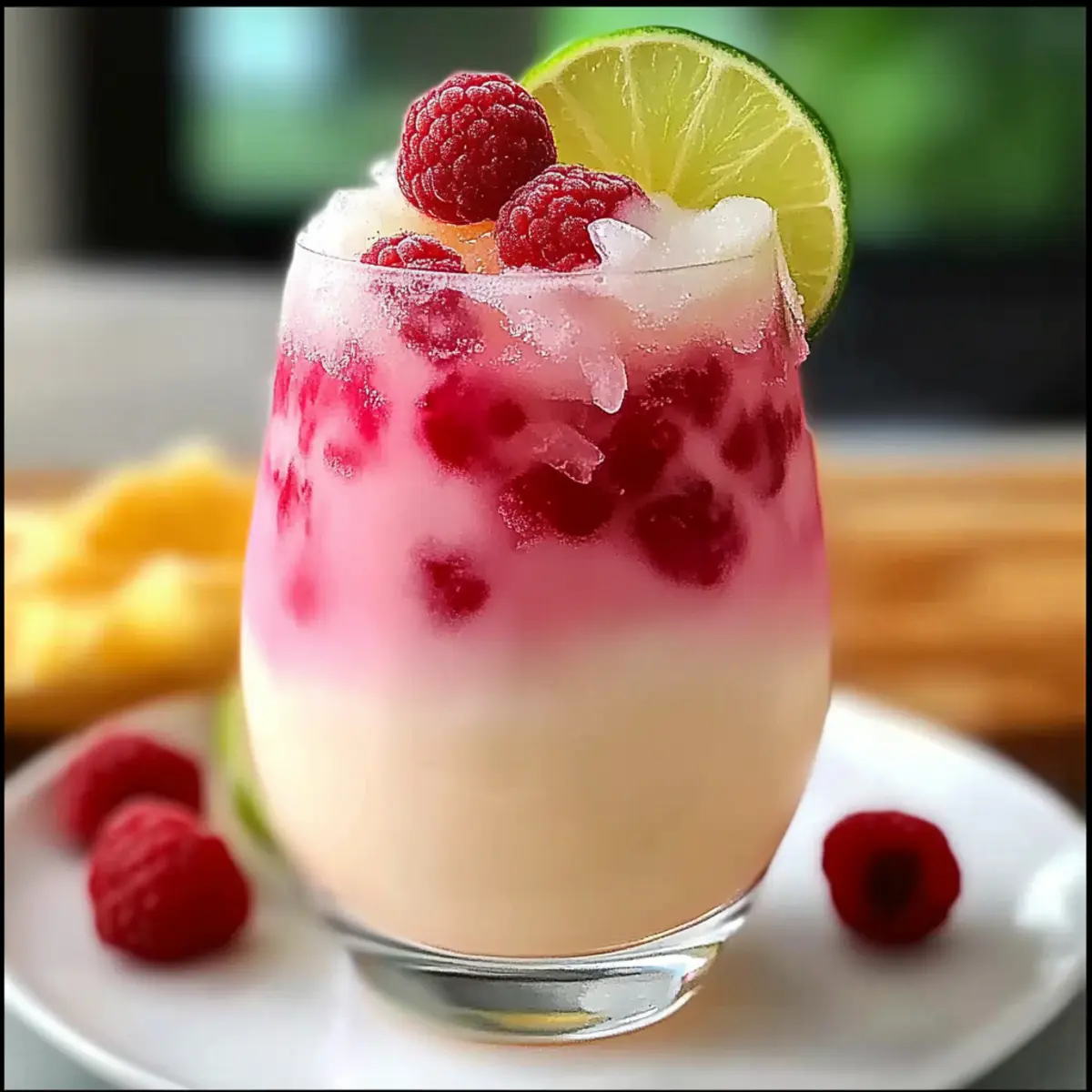 Raspberry Colada Twist: Your Perfect Tropical Refreshment