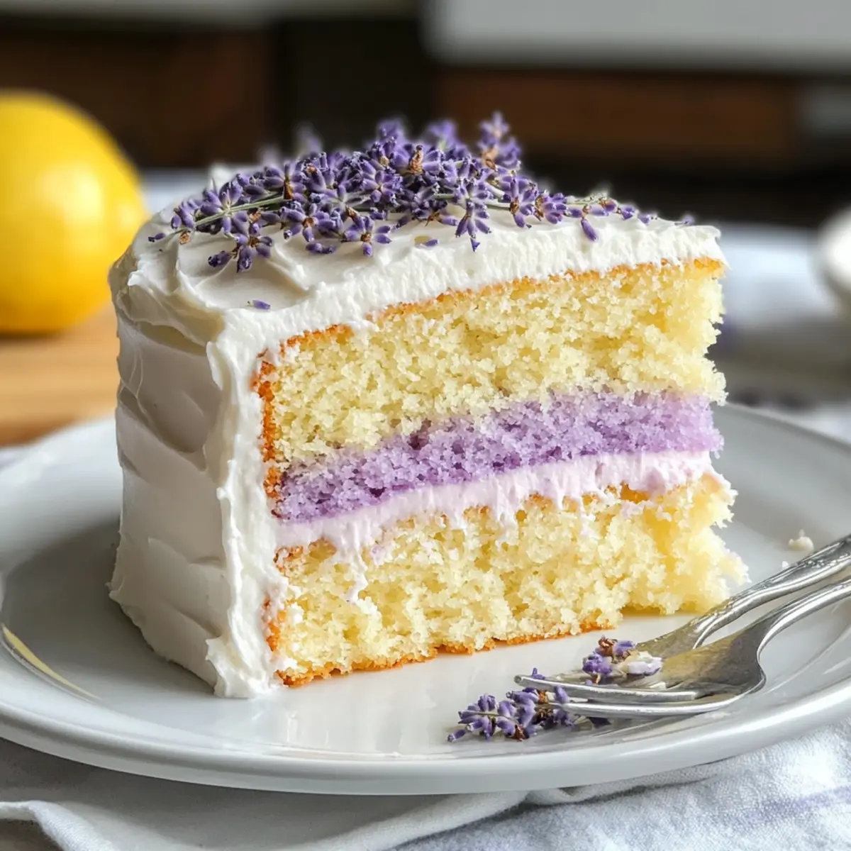 Lemon Lavender Cake that Brightens Every Special Occasion