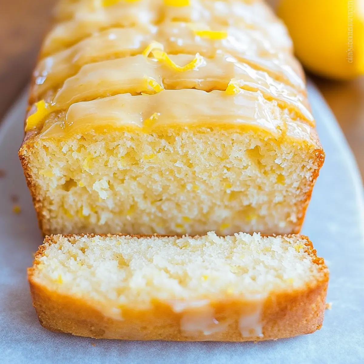 Delightfully Moist Lemon Bread for Every Vegan Lover