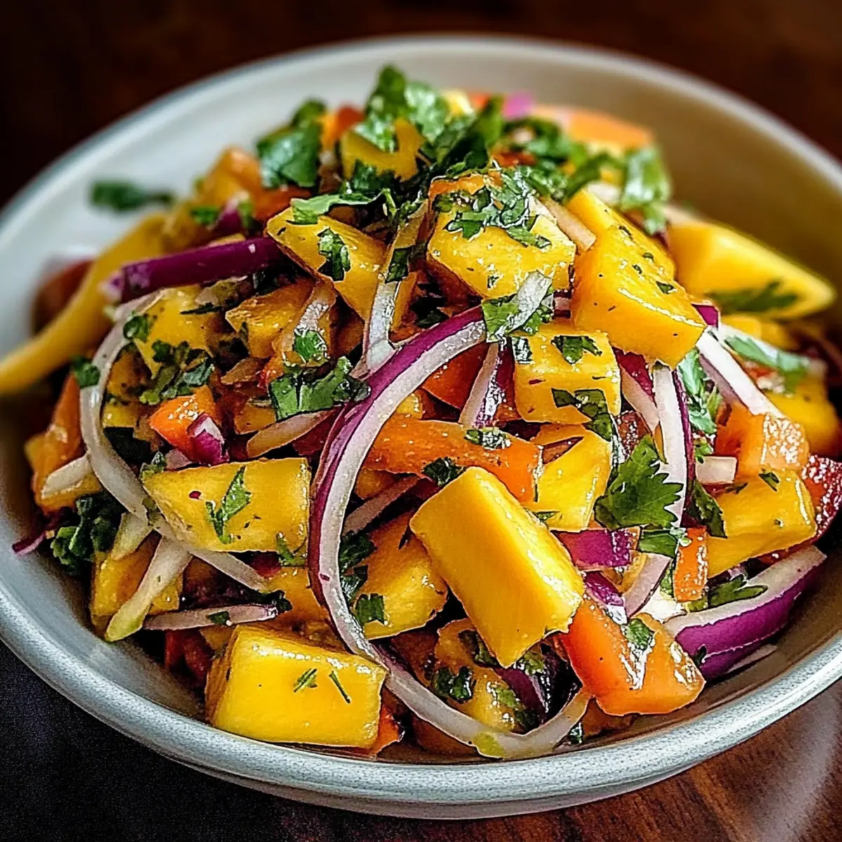 Mango Salad Magic: Refreshing Flavor for Any Occasion