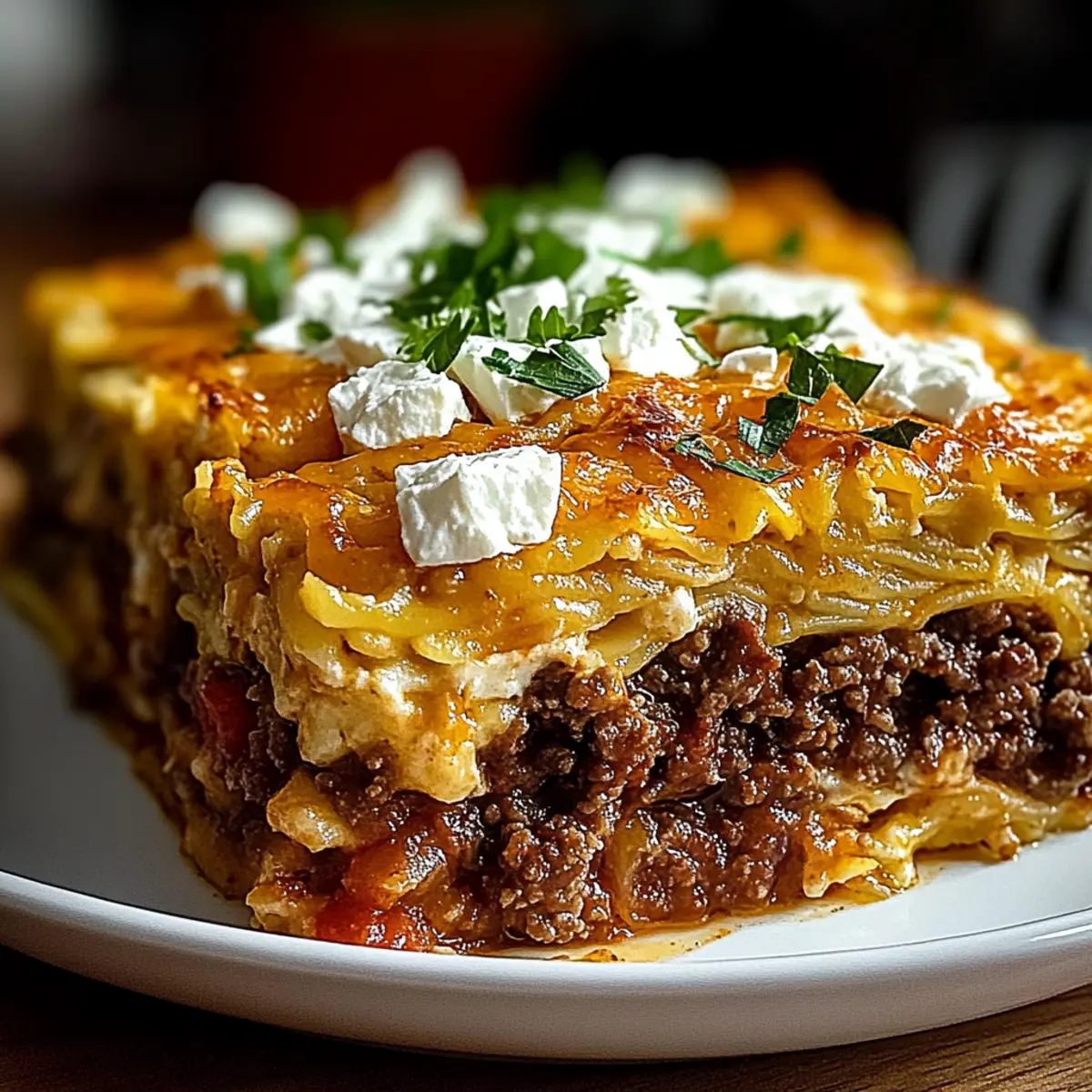 Delicious Greek Orzo Casserole with Feta Cheese Comfort